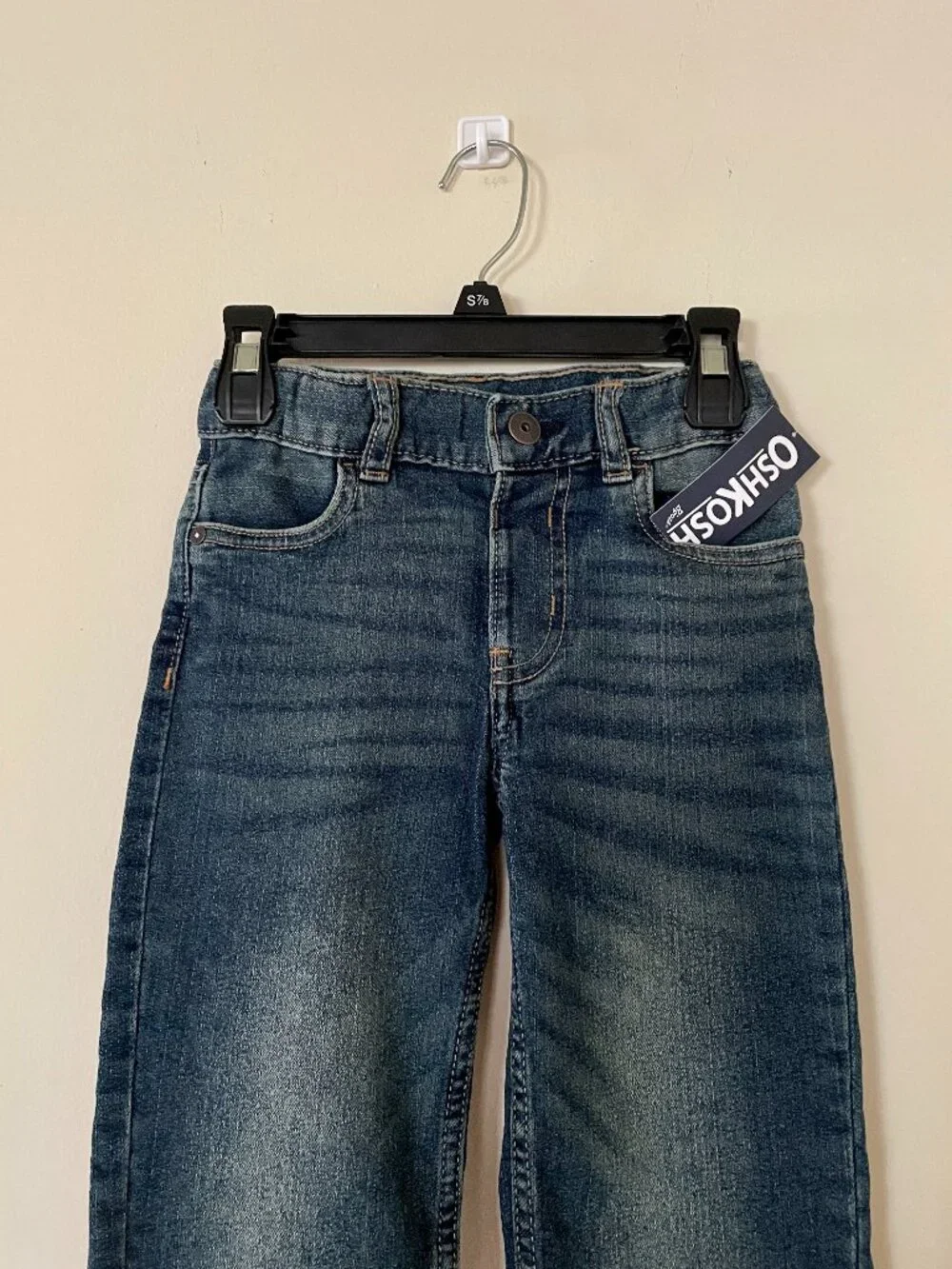OshKosh Toddler Dark Wash Classic Jeans, Straight leg jeans